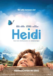 Постер детского фильма "Heidi"